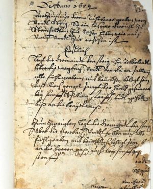 Lot 2934, Auction  123, Steinfelder Dorfgerichtsbüchlein, Fragment einer deutschen Handschrift auf Pergament. 