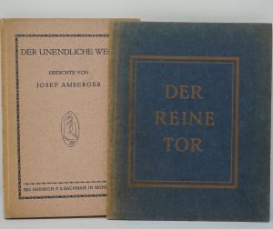 Lot 3010, Auction  123, Amberger, Josef, Der unendliche Weg (+ Bachmair: Der reine Tor)