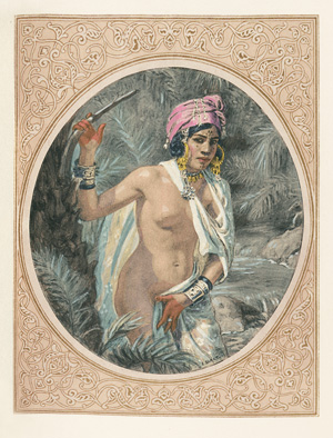 Lot 3095, Auction  123, Dinet, Étienne - Illustr. und Sliman ben Ibrahim Baâmer, Khadra, danseuse Ouled Naïl. 