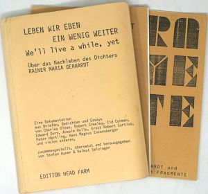 Lot 3131, Auction  123, FALK 9 und Gerhardt, Rainer M., Rainer M. Gerhardt und die Zeitschrift Fragmente + Beigaben