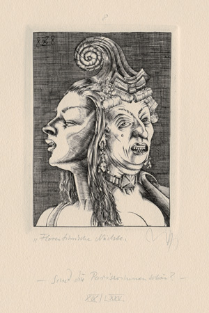 Lot 3179, Auction  123, Heine, Heinrich und Zettl, Baldwin - Illustr., Florentinische Nächte