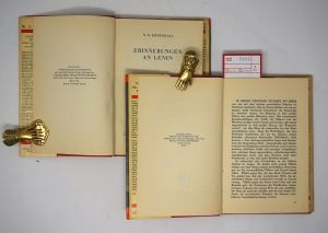 Los 3406 - Erinnerungen an Lenin - Zwei Bände - 3 - thumb