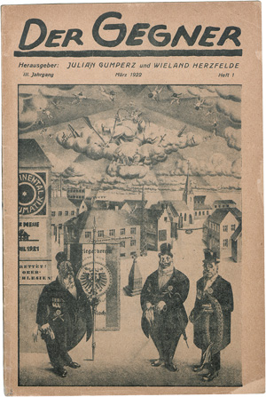 Los 3412 - Gegner, Der - III. Jahrgang, 1922, Heft 1 - 0 - thumb