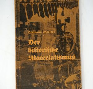 Lot 3417, Auction  123, Gorter, Hermann, Der historische Materialismus