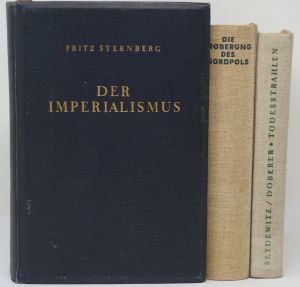 Lot 3530, Auction  123, Sternberg, Fritz, Der Imperialismus (2 Exemplare) + Beigabe