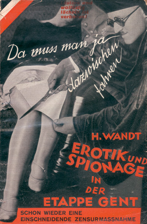 Los 3540 - Wandt, Heinrich und Heartfield, John - Illustr. - Erotik und Spionage in der Etappe Gent - 1 - thumb