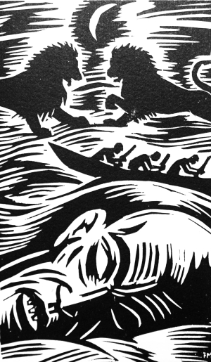 Los 3565 - Hemingway, Ernest und Masereel, Frans - Illustr. - Der alte Mann und das Meer - 9 - thumb