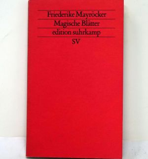 Lot 3570, Auction  123, Mayröcker, Friederike, Magische Blätter (Widmungsexemplar)