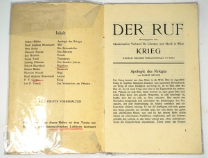 Los 3657 - Ruf, Der und Schiele, Egon - Illustr. - Herausgegeben vom Akademischen Verband für Literatur - 2 - thumb