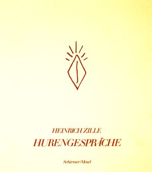Los 3740 - Zille, Heinrich - Hurengespräche - 0 - thumb
