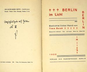 Lot 3799, Auction  123, Zech, Paul, Berlin im Licht