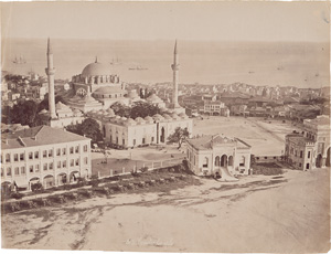 Los 4018 - Bonfils, Félix - Panorama of Constantinople from the Fire Tower of Beyazit - 6 - thumb