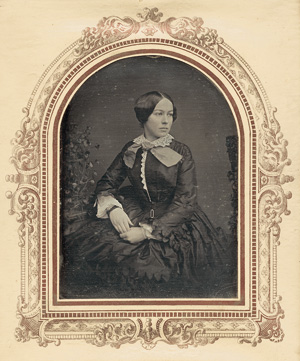 Los 4026 - Daguerreotype - Portrait of a finely dressed woman - 0 - thumb