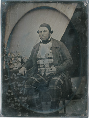 Los 4029 - Daguerreotype - Portrait of a man in plaid suit - 0 - thumb