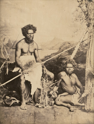 Los 4049 - Lindt, John William - Studio portraits of Aboriginal Australians - 1 - thumb