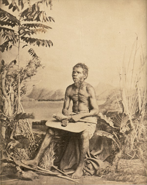 Los 4049 - Lindt, John William - Studio portraits of Aboriginal Australians - 2 - thumb