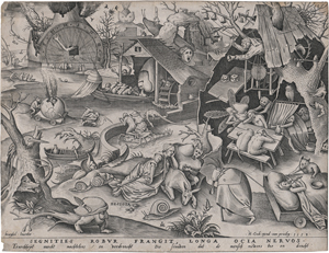 Los 5026 - Bruegel d. Ä., Pieter - nach - "Desidia" (Die Trägheit) - 0 - thumb