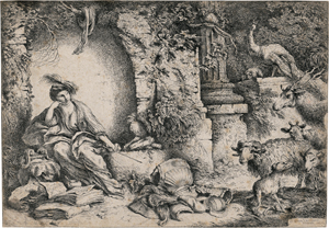 Los 5033 - Castiglione, Giovanni Benedetto - Circe verwandelt die Gefährten des Odysseus in Tiere - 0 - thumb