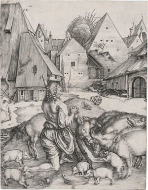 Lot 5042, Auction  123, Dürer, Albrecht, Der verlorene Sohn