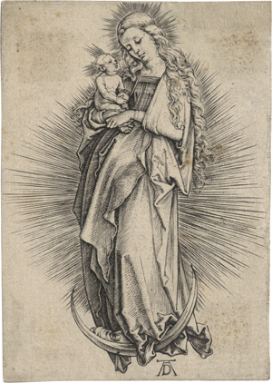 Los 5043 - Dürer, Albrecht - Die Jungfrau mit dem langen Haar auf der Mondsichel - 0 - thumb