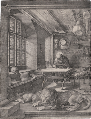 Lot 5045, Auction  123, Dürer, Albrecht, Der hl. Hieronymus im Gehäus