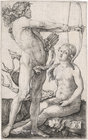Los 5047 - Dürer, Albrecht - Apollo und Diana - 0 - thumb