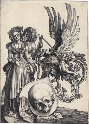 Los 5051 - Dürer, Albrecht - Wappen mit dem Totenkopf - 0 - thumb