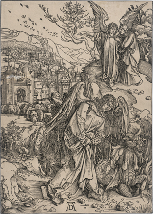 Los 5057 - Dürer, Albrecht - Der Engel mit dem Schlüssel zum Abgrund - 0 - thumb