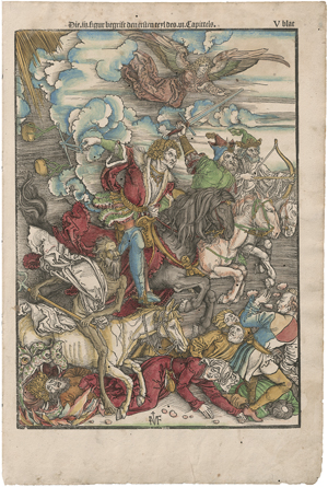 Los 5062 - Dürer, Albrecht - nach - Die heimliche Offenbarung des Johannis - 1 - thumb