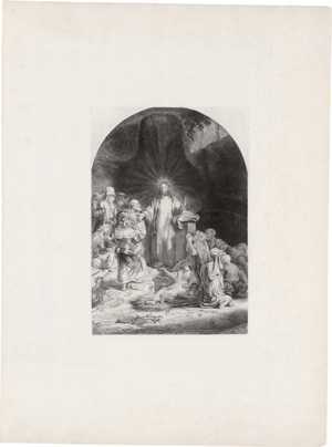 Los 5144 - Rembrandt Harmensz. van Rijn - Christus heilt die Kranken, genannt das Hundertguldenblatt - 0 - thumb
