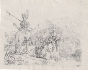 Lot 5146, Auction  123, Rembrandt Harmensz. van Rijn, Die Taufe des Kämmerers