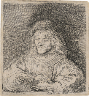 Lot 5148, Auction  123, Rembrandt Harmensz. van Rijn, Der Kartenspieler