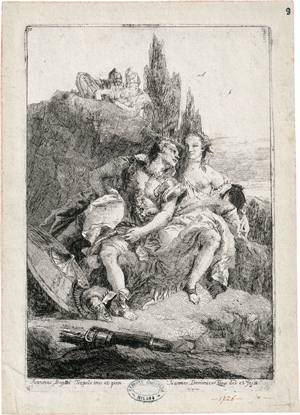 Lot 5280, Auction  123, Tiepolo, Giovanni Domenico, Gli Amori di Rinaldo e Armida