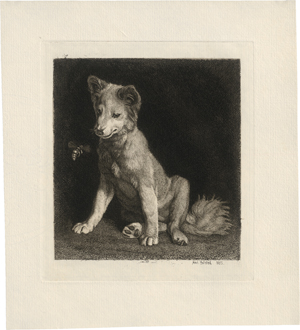 Lot 5306, Auction  123, Helsted, Axel Theophilus, Hund und Hornisse