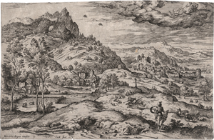 Lot 5690, Auction  123, Cock, Hieronymus, Die Landschaft mit Merkur, den Kopf von Argus haltend