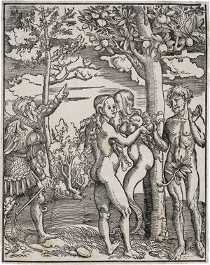 Lot 5694, Auction  123, Cranach d. Ä., Lucas, Der Sündenfall