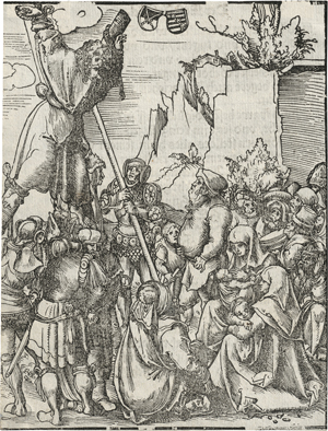 Lot 5697, Auction  123, Cranach d. Ä., Lucas, Das Martyrium des hl. Andreas; Das Martyrium des hl. Jakobus d. Ä.