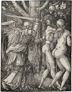 Lot 5709, Auction  123, Dürer, Albrecht, Die Vertreibung aus dem Paradies