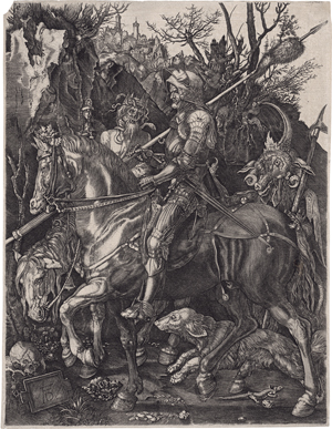 Lot 5716, Auction  123, Dürer, Albrecht - nach, Ritter, Tod und Teufel