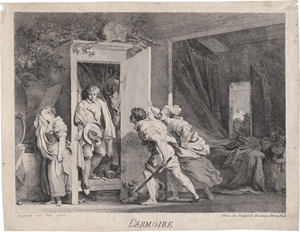 Lot 5727, Auction  123, Fragonard, Jean Honoré, L'Armoire - Der Schrank