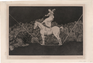 Los 5754 - Goya, Francisco de - Una reina del circo (Disparate Puntual) - 0 - thumb