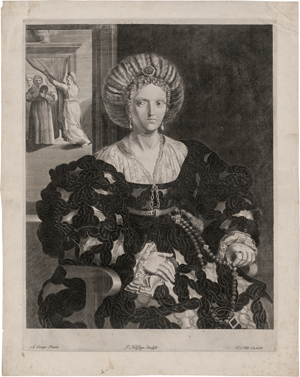 Lot 5778, Auction  123, Holsteyn II, Pieter, Bildnis der Isabella d'Este