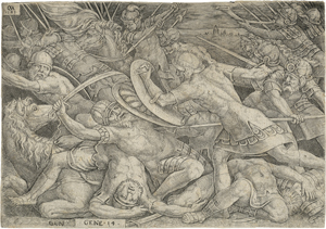 Los 5801 - Massys, Cornelis - Abraham im Kampf gegen die Armee von König Kedorlaomer  - 0 - thumb