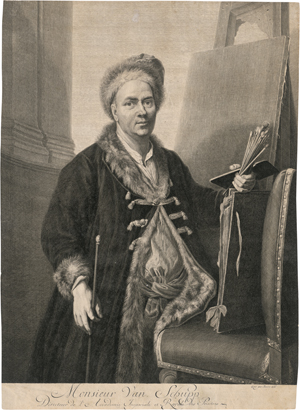 Lot 5808, Auction  123, Müller, Gustav Adolph, Selbstbildnis des Malers Jacob van Schuppen