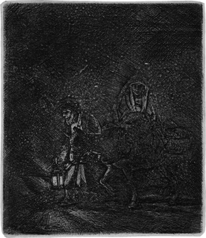 Lot 5838, Auction  123, Rembrandt Harmensz. van Rijn, Die Flucht nach Ägypten, Nachtstück
