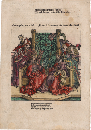 Los 5914 - Wolgemuth, Michael - Papst Pius II. und Kaiser Friedrich III.  - 0 - thumb