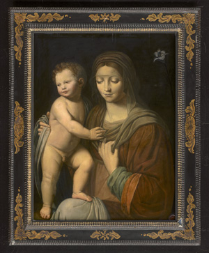 Los 6006 - Italienisch - wohl 17. Jh. Madonna mit Kind - 1 - thumb