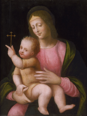 Los 6007 - Luini, Bernardino - Umkreis - Madonna mit Kind - 0 - thumb