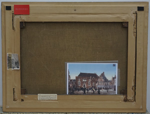 Los 6040 - Jongh, Oene Romkes de - Das Rathaus (Stadthuis) von Haarlem auf dem Grote Markt - 2 - thumb