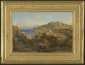 Los 6062 - Hauschild, Maximilian Albert - Lacco Ameno auf der Insel Ischia mit dem Monte Epomeo und dem Vesuv im Hintergrund - 1 - thumb